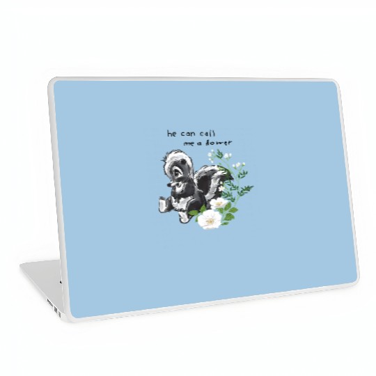 Disney Bambi He Can Call Me A Flower Laptop Skins, Magic Kingdom Holiday Trip Unisex Laptop Skins