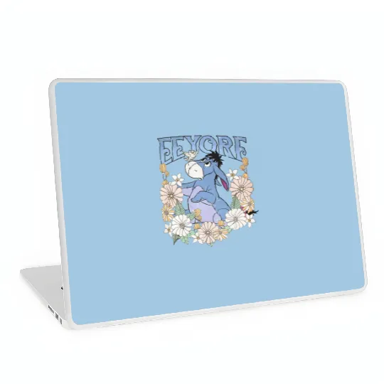 Retro Disney Eeyore  Laptop Skins, Eeyore Winnie The Pooh