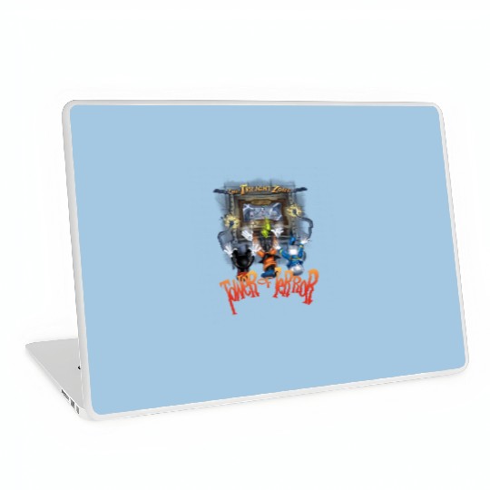 Retro Mickey And Friends Tower Of Terror Laptop Skins, Mickey And Friends Laptop Skins, Disneyworld Disney Laptop Skins