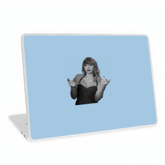 Discover Taylor Middle Finger Laptop Skins, Taylor version Laptop Skins
