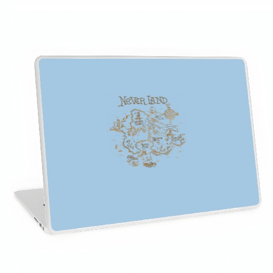 Disney Peter Pan Neverland Map Laptop Skins, Return to Never Land Laptop Skins
