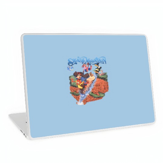Vintage Disney Splash Mountain Laptop Skins, Disney Mountain Laptop Skins, Brer Rabbit, Brer Bear, Water Ride Disneyworld Laptop Skins