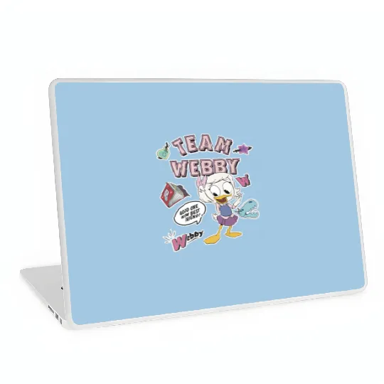 Disney DuckTales, Team Webby Collage Laptop Skins, DuckTales Laptop Skins