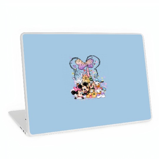 Disney Minnie Castle Laptop Skins, Disney Characters Laptop Skins , Minnie Mouse and Friends Laptop Skins,Minnie Birthday Laptop Skins