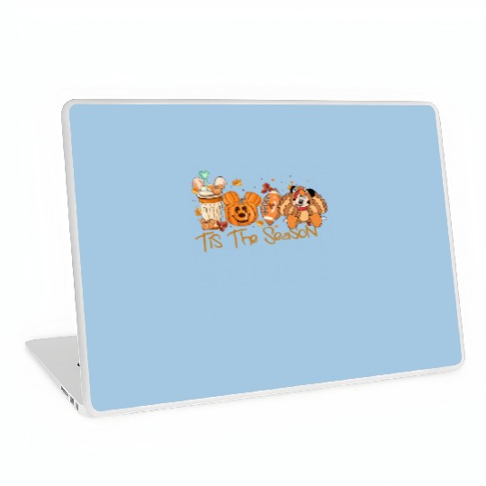 Disney Fall Season Laptop Skins, Mickey Tis The Season Laptop Skins, Thanksgiving Pumpkin Laptop Skins