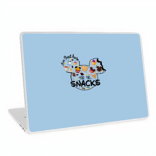 I'm Just Here For The Snacks Laptop Skins, Disney Snacks Laptop Skins