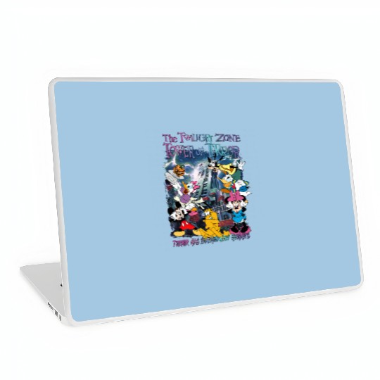 Mickey and Friends The Twilight Zone Tower Of Terror Disney Hollywood Tower Hotel Laptop Skins