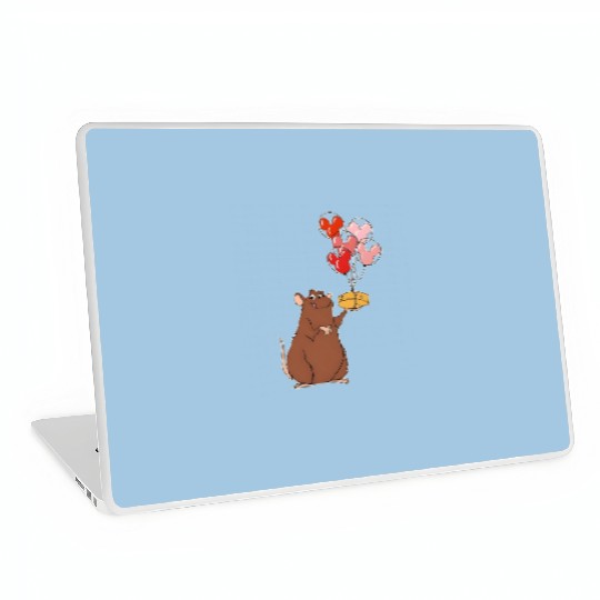 Disney Emile Balloon Mickey Ears Laptop Skins, Remy's Ratatouille