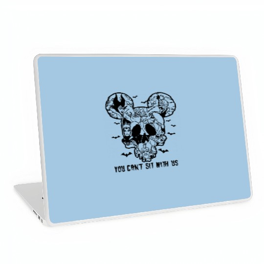 You Cant Sit With Us Disney Villains  Laptop Skins, Villains Halloween Laptop Skins