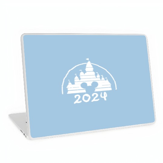 Disney Family Vacation 2024 Mickey And Friends Disney Laptop Skins, Disney Family Matching Laptop Skins