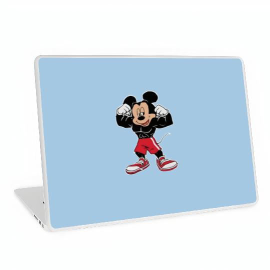 Muscle Mickey  Laptop Skins, Muscle Goofy Donald Laptop Skins, Disneyland Laptop Skins