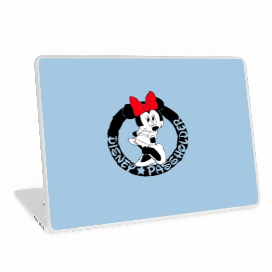 Minnie Mouse Passholder Disney Graphic Laptop Skins, Disneyland Vacation