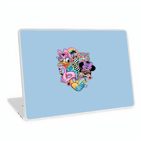 Disney vintage Laptop Skins - Disney Daisy Minnie Laptop Skins - Disney Epcot Laptop Skins