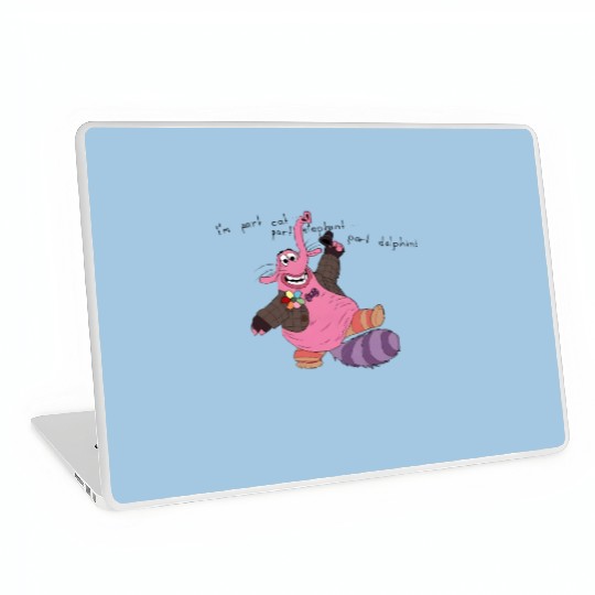 Part Cat Bing Bong Laptop Skins, Inside Out Laptop Skins, Disney Vacation Laptop Skins