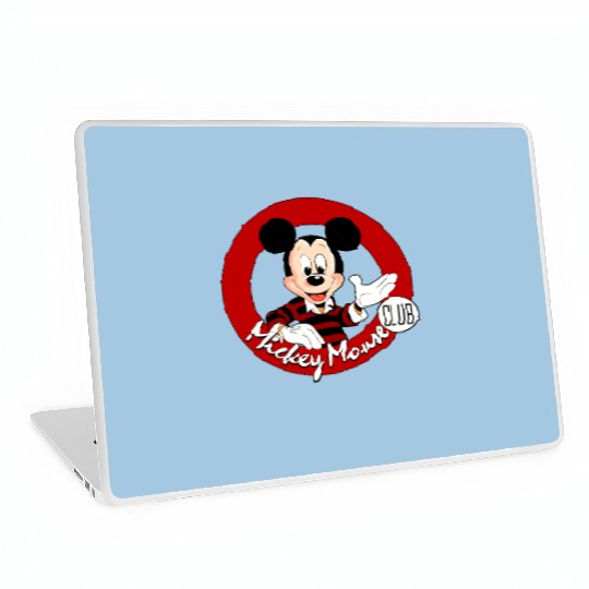 Vintage 80's Disney Mickey Mouse Club Laptop Skins, Character Fashions