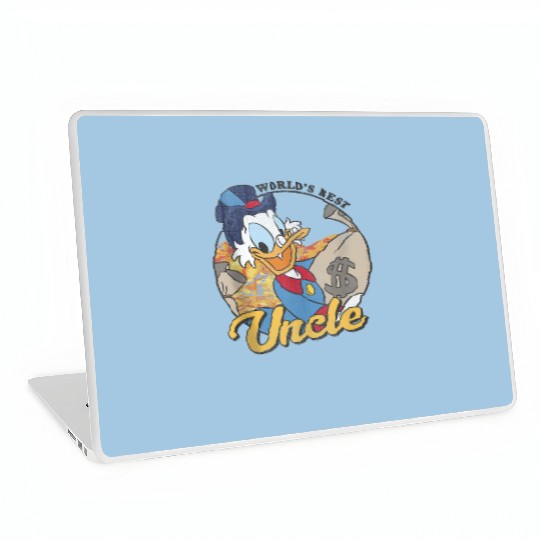 Disneys Ducktales Scrooge Mcduck World's Best Uncle Laptop Skins
