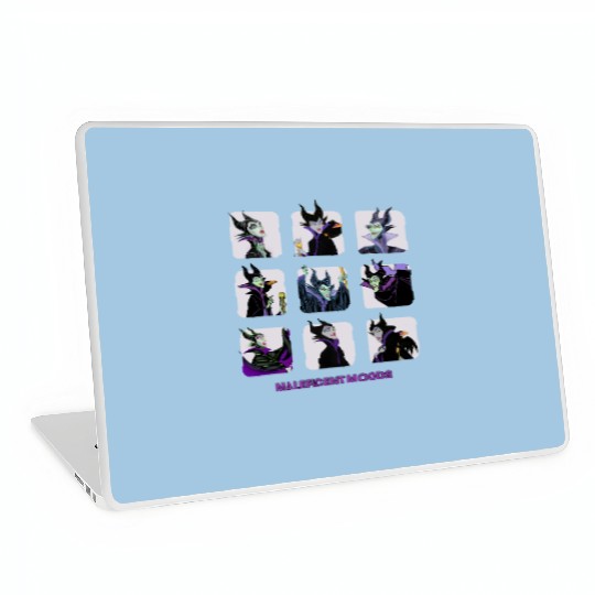 Disney Maleficent Moods Funny Horror Laptop Skins