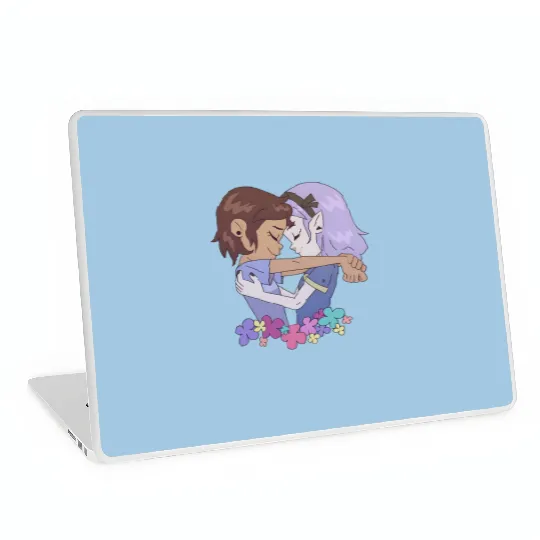 Luz x Amity Laptop Skins, Amity x Luz The Owl House, Disney Laptop Skins