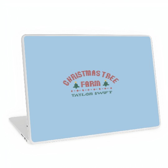 Discover Taylor version Christmas Tree Farm Laptop Skins, Taylor Christmas Laptop Skins