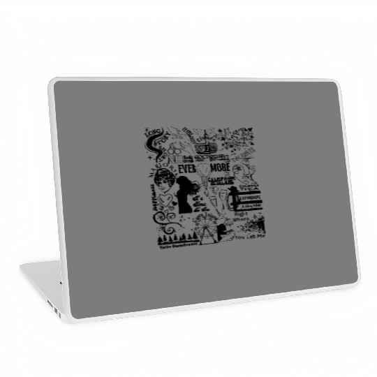 Evermore Eras Tour Track List Laptop Skins