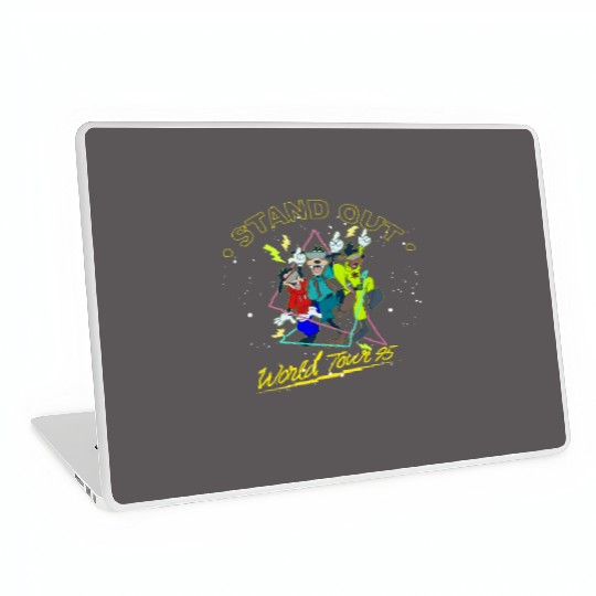 Disney Powerline  Color Laptop Skins, Vintage Disney Goofy Powerline Laptop Skins