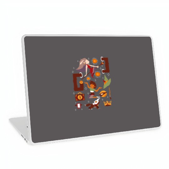 The Owl House Characters Laptop Skins, Disney The Owl House, Owl House Merch