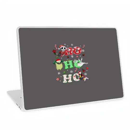 Ho Ho Ho The Nightmare Before Christmas Laptop Skins, Disney Christmas Laptop Skins