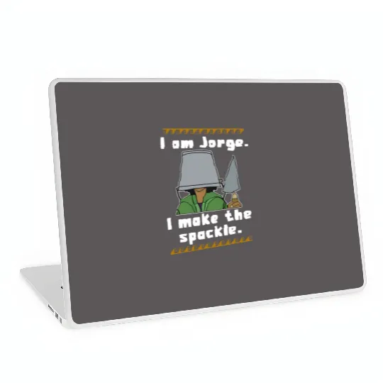 Disney Encanto I'm Jorge I Make The Spackle Laptop Skins, Disney Bruno Madrigal Hernando Jorge Laptop Skins