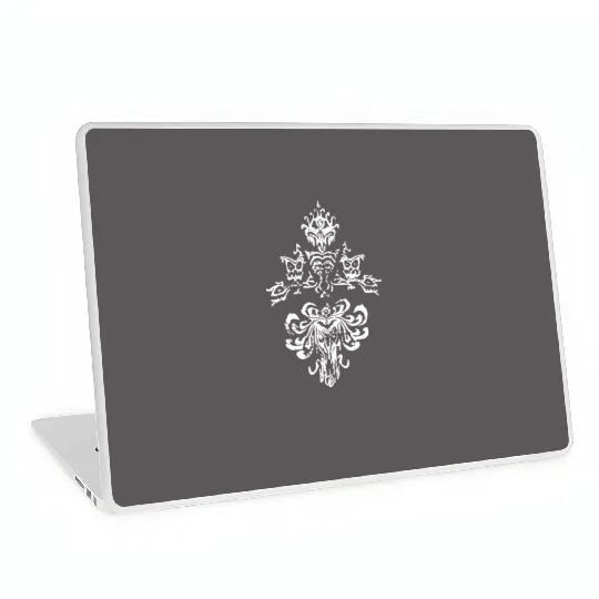 Haunted Mansion Wallpaper Ghouls - Haunted Mansion Disney - Laptop Skins