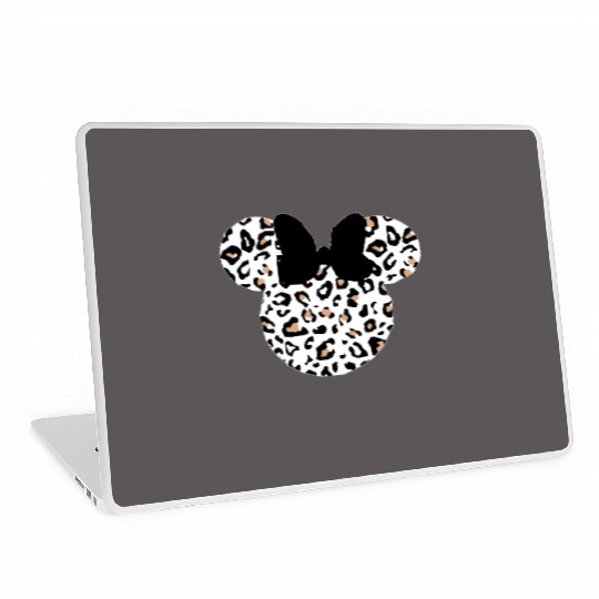 Leopard print Minnie Laptop Skins, Women's Disney Laptop Skins, Animal Kingdom Laptop Skins