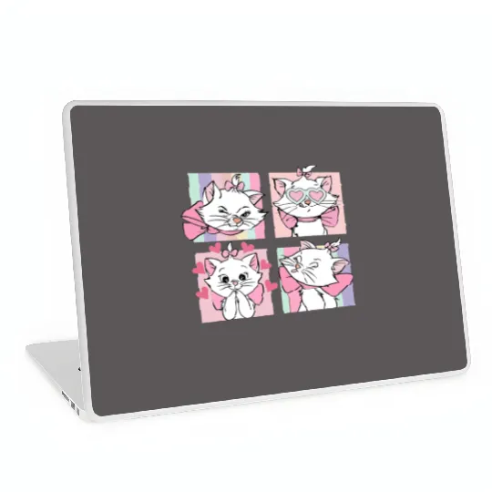 Disney Marie Aristocats, Cat Lover, Marie Aristocats Laptop Skins