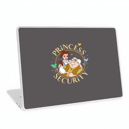 Maurice And Belle Princess Security Laptop Skins, Beauty And The Beast, Disney Dad Laptop Skins