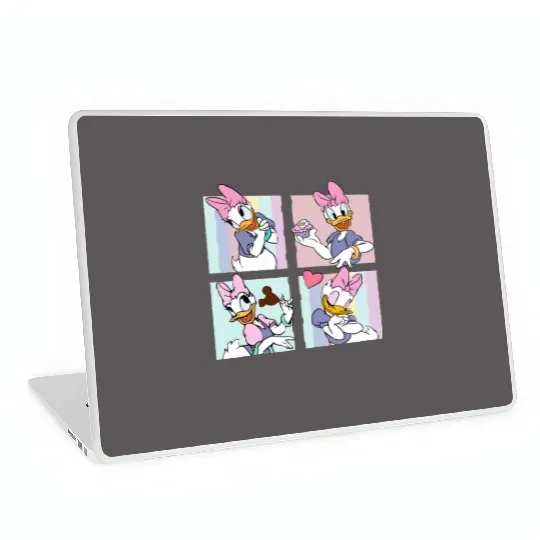 Disney Daisy Duck  Laptop Skins, Disney Girls Laptop Skins, Disney Aesthetic Laptop Skins, Disneyworld Laptop Skins, Disneyland Laptop Skins
