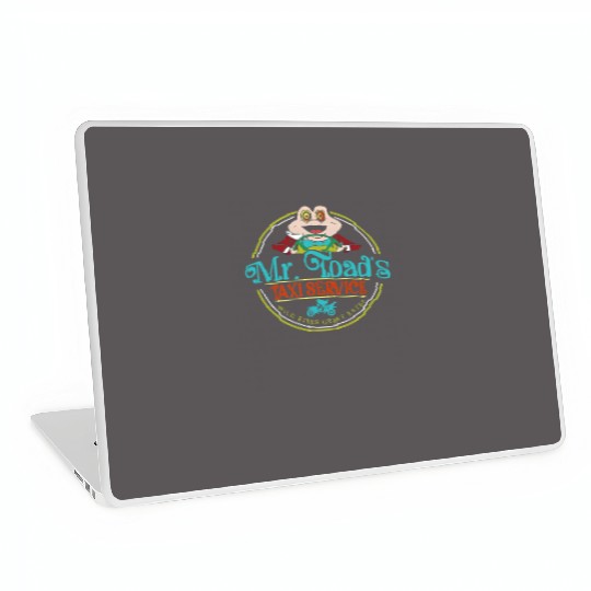 Disney Vintage Mr. Toad's Taxi Service Great Rates Laptop Skins