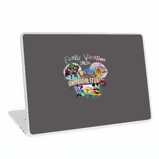 Disney Universal Studios Laptop Skins, Disney Trip Family Laptop Skins, Universal Studio Trip Laptop Skins, Disneyworld Laptop Skins