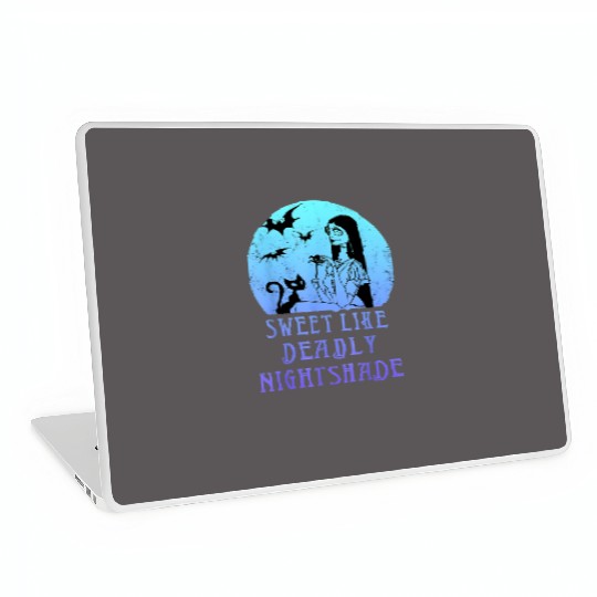 Disney Nightmare Before Christmas Sally Sweet Like Deadly Laptop Skins, Disneyland Spooky Season