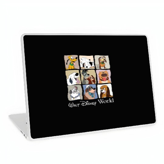 Retro Disney Dogs Laptop Skins