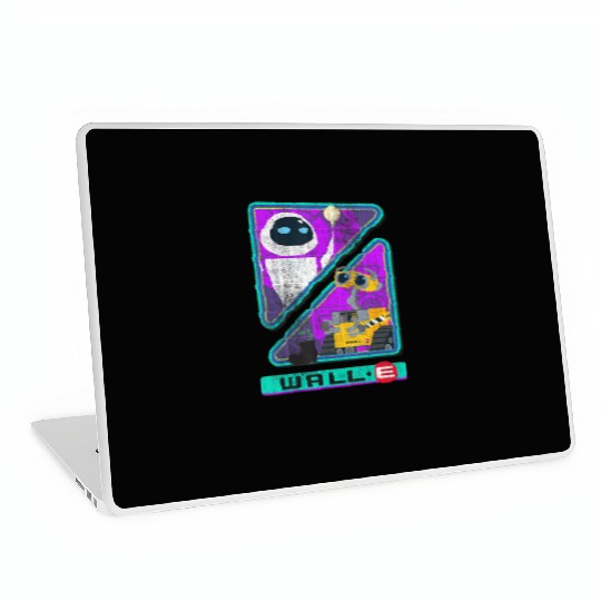 Retro Disney Pixar Wall-E Triangles And Eve Graphic Laptop Skins