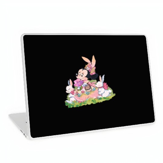 Minnie Mouse Easter Laptop Skins, Disney Easter Laptop Skins
