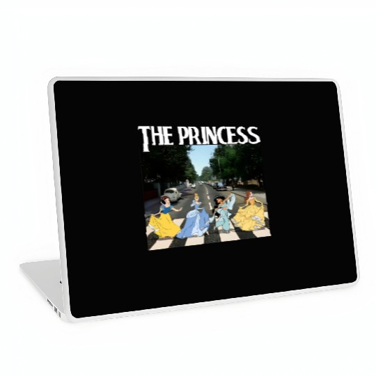 Disney The Princess Walking Abbey Road Laptop Skins