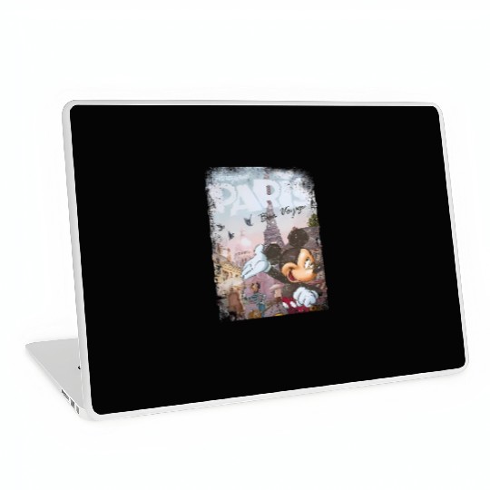 Disneyland Paris Mickey Laptop Skins, Eiffel Tower Mickey Laptop Skins