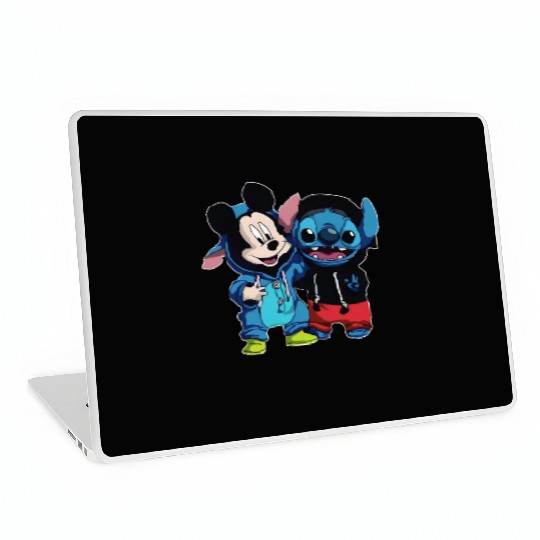Disney Mickey and Stitch Laptop Skins