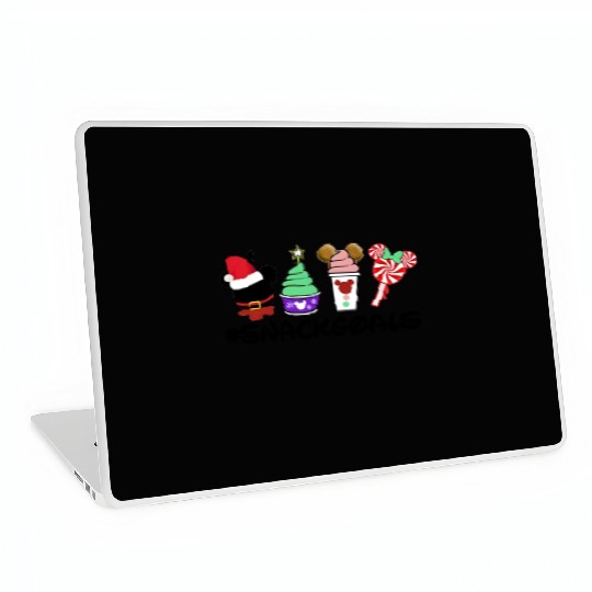 Snack Goals Disney Christmas Snacks Laptop Skins