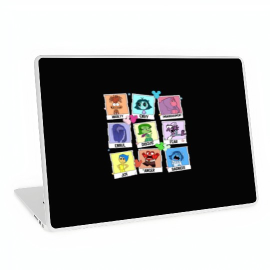 Disney Pixar Inside Out Characters Laptop Skins, Disneyland Inside Out 2