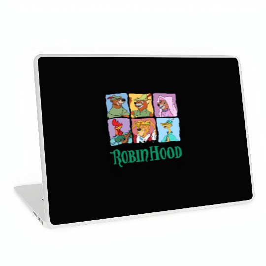 Retro Disney Robin Hood Characters Est. 1973 Laptop Skins