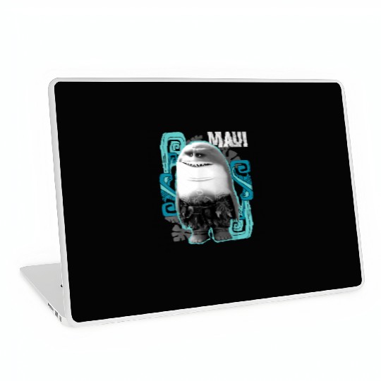 Disney Moana Maui Half Shark Laptop Skins