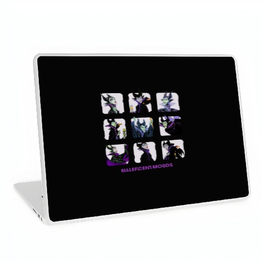 Disney Maleficent Moods Funny Horror Laptop Skins