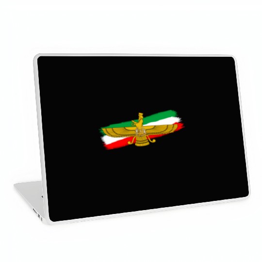 Iran Flag Faravahar Lion Sun Laptop Skins