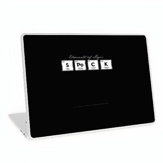 Spock Periodic Table Laptop Skins