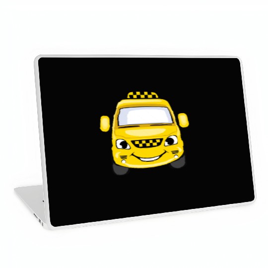Taxi design art Laptop Skins